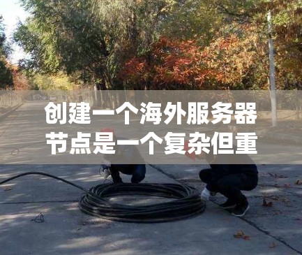 创建一个海外服务器节点是一个复杂但重要的过程,涉及多个步骤和考虑因素。以下是一个分步指南,帮助您系统地创建一个海外服务器节点 创建一个海外服务器节点是一个复杂但重要的过程,涉及多个步骤和考虑因素。以下是一个分步指南,帮助您系统地创建一个海外服务器节点
