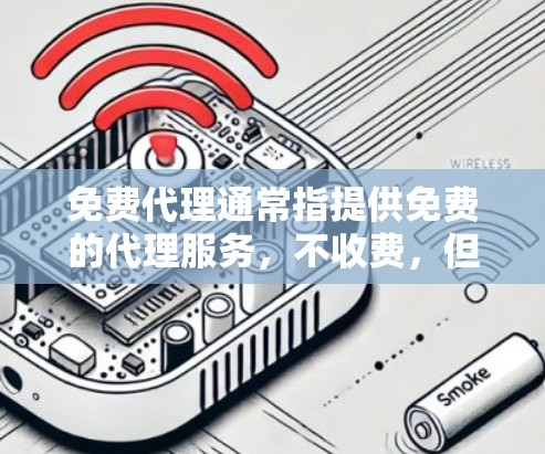 免费代理通常指提供免费的代理服务,不收费,但可能涉及一定的成本或依赖于特定条件。以下是一些可能的解释 免费代理通常指提供免费的代理服务,不收费,但可能涉及一定的成本或依赖于特定条件。以下是一些可能的解释