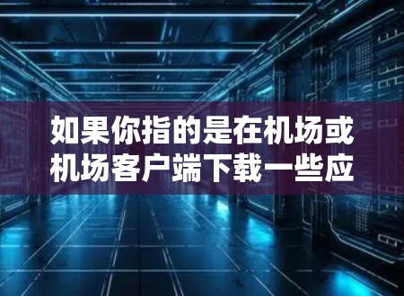 如果你指的是在机场或机场客户端下载一些应用程序,以下是一些常见的应用类型及其下载方法 如果你指的是在机场或机场客户端下载一些应用程序,以下是一些常见的应用类型及其下载方法