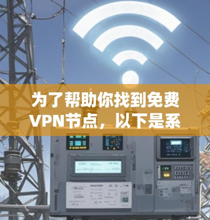 为了帮助你找到免费VPN节点，以下是系统性整理的内容，涵盖推荐服务、使用方法、安全设置、分层功能、使用场景、平台提供的免费试用期和免费连接服务，以及安全知识和常见问题解答