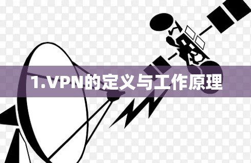 1.VPN的定义与工作原理