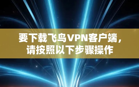 要下载飞鸟VPN客户端,请按照以下步骤操作 要下载飞鸟VPN客户端,请按照以下步骤操作