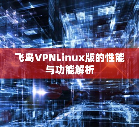 飞鸟VPNLinux版的性能与功能解析 飞鸟VPNLinux版的性能与功能解析