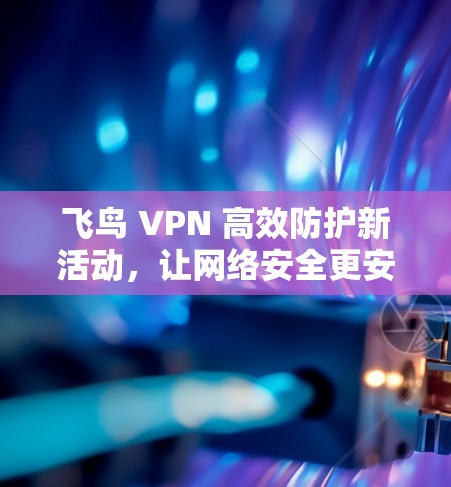 飞鸟 VPN 高效防护新活动,让网络安全更安心 飞鸟 VPN 高效防护新活动,让网络安全更安心