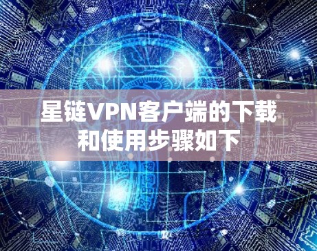 星链VPN客户端的下载和使用步骤如下