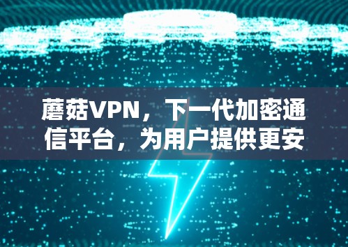 蘑菇VPN,下一代加密通信平台,为用户提供更安全的VPN体验 蘑菇VPN,下一代加密通信平台,为用户提供更安全的VPN体验