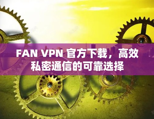 FAN VPN 官方下载,高效私密通信的可靠选择 FAN VPN 官方下载,高效私密通信的可靠选择