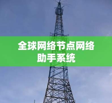 全球网络节点网络助手系统 全球网络节点网络助手系统