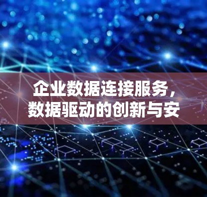 企业数据连接服务，数据驱动的创新与安全保障