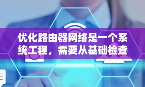 优化路由器网络是一个系统工程,需要从基础检查到后序测试逐步推进。以下是一个有条理的优化方案 优化路由器网络是一个系统工程,需要从基础检查到后序测试逐步推进。以下是一个有条理的优化方案