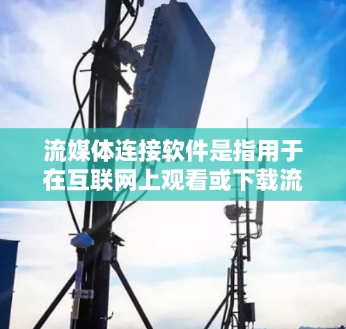 流媒体连接软件是指用于在互联网上观看或下载流媒体内容的工具。流媒体内容包括视频、音乐、游戏、直播等。以下是一些常见的流媒体连接软件及其特点