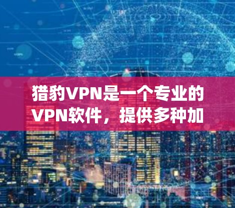 猎豹VPN是一个专业的VPN软件，提供多种加密方式，如TP-Sniper和VLC VPN等，旨在保护个人和企业的数据安全。以下是下载和使用猎豹VPN的详细步骤