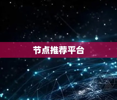 节点推荐平台