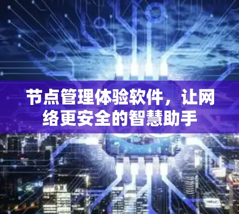 节点管理体验软件，让网络更安全的智慧助手