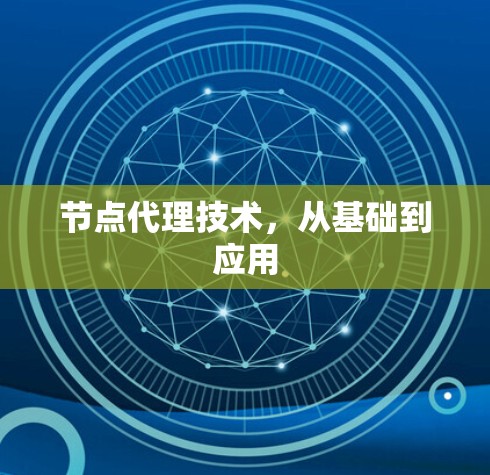 节点代理技术,从基础到应用 节点代理技术,从基础到应用