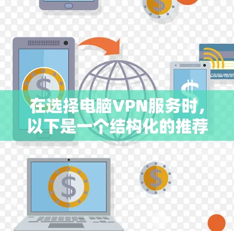 在选择电脑VPN服务时,以下是一个结构化的推荐和选择指南 在选择电脑VPN服务时,以下是一个结构化的推荐和选择指南
